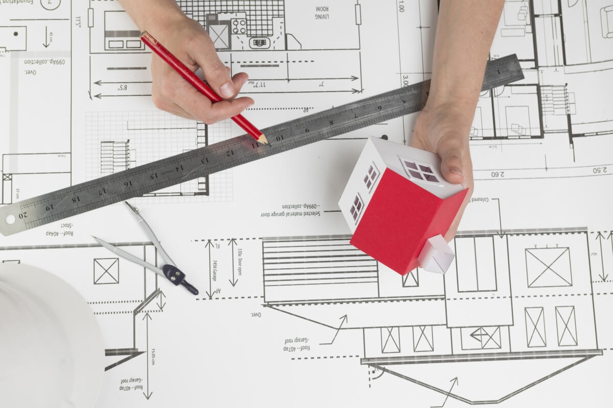 Scale converter for architectural plans, models and technical designs